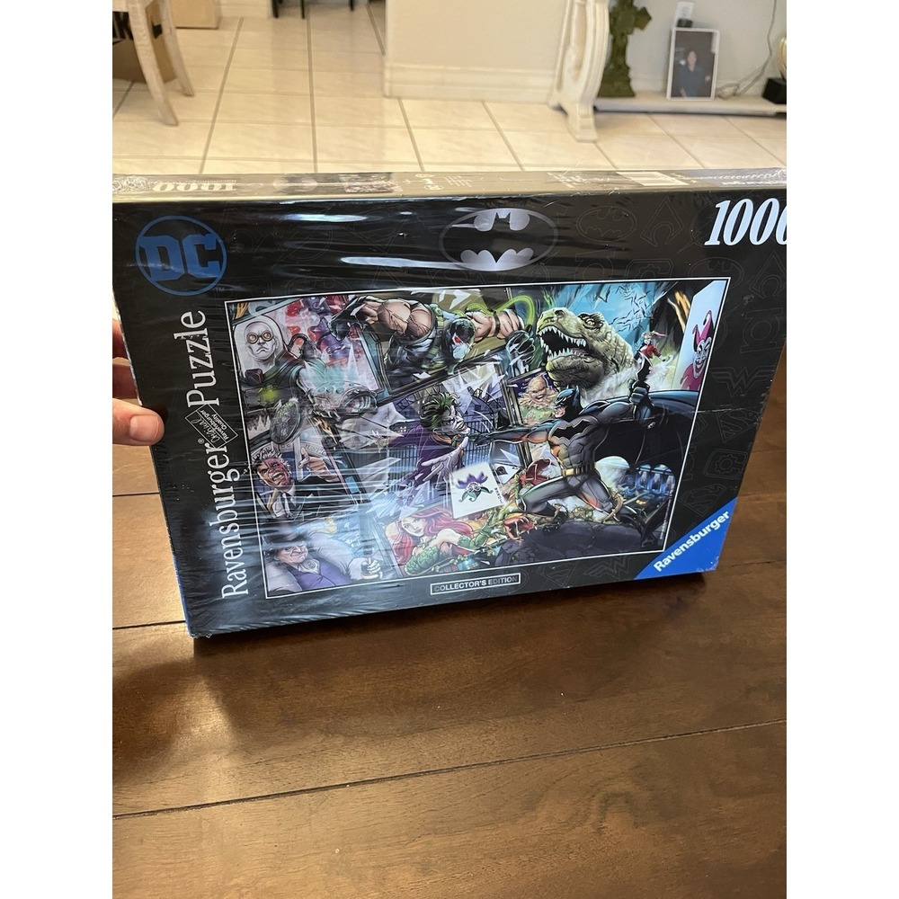 NEW SEALED Ravensburger 00244 DC Collector's Edition Batman 1000Pc Jigsaw Puzzle